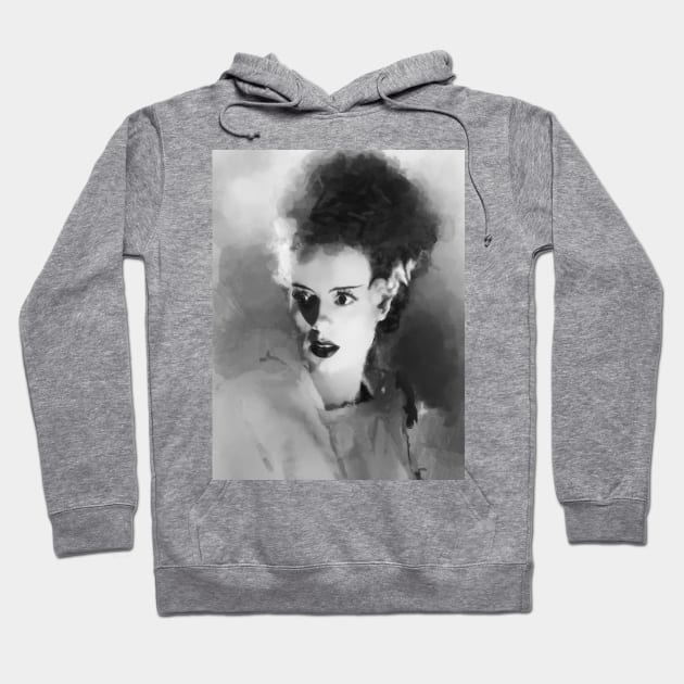 Bride of Frankenstein Hoodie by Blade Runner Thoughts